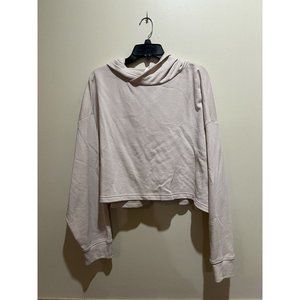 Fabletics Cropped Hoddie ~ Light Pink  ~ Large
